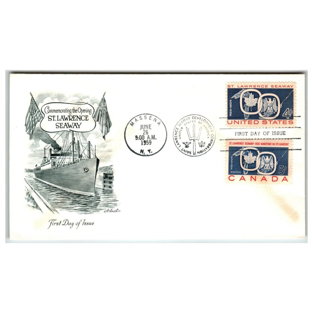 Scott #1131 1959 St. Lawrence Seaway Unaddressed FDC Artmaster